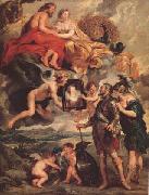 Peter Paul Rubens, Henry Iv Receiving The Portrait of Maria de'Medici (mk27)